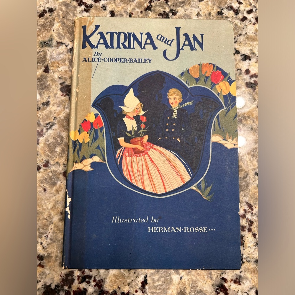 Antique Katrina and Jan Book